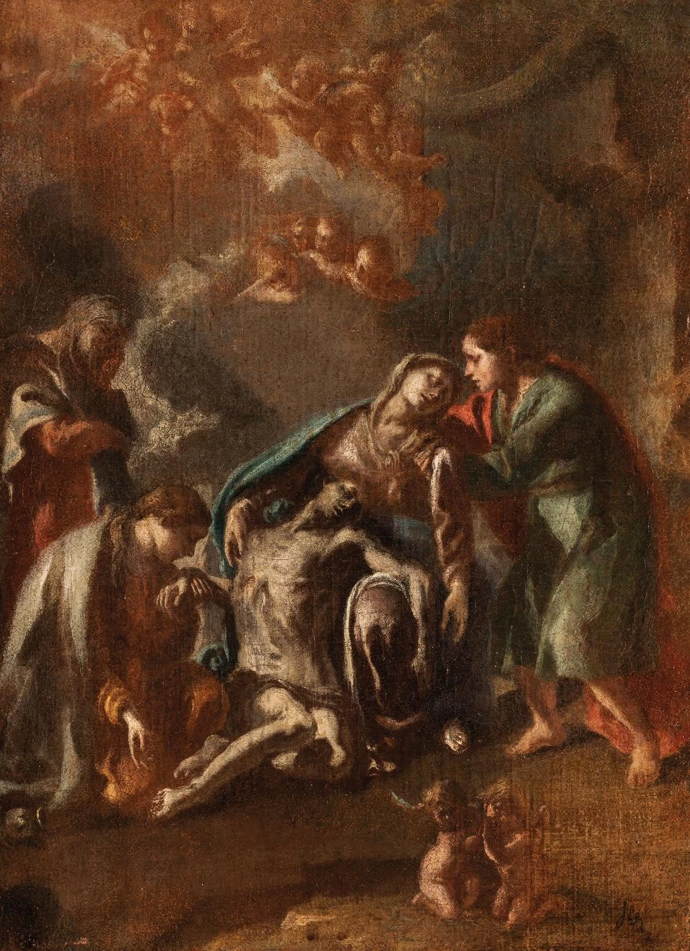 Compianto sul corpo di Cristo - attribuito